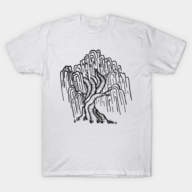 Simple Willow Tree T-Shirt by Gageehorne